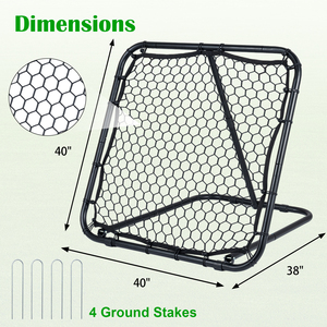 Kickback Football Rebound Net