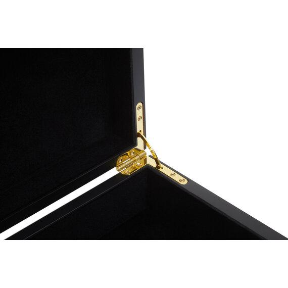 Frida Small Black and Gold Trinket Box