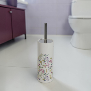 Meadow Wild Flowers Floral Toilet Brush
