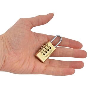 Faithfull Brass Combination Padlock