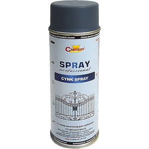 400 mL Zinc Rich Spray Paint Anti-Corrosion Primer for Steel and Cast Iron, 85% Zinc