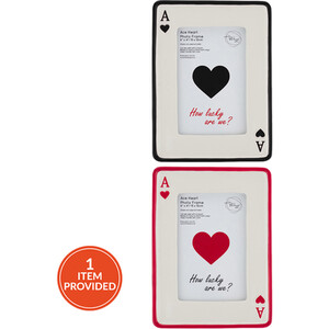Ace Heart Photo Frame