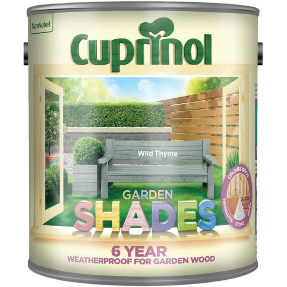 Cuprinol Garden Shades Wild Thyme 2.5 Litres.