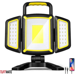 Rechargeable Magnetic LED Work Light & Power Bank