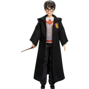 Harry Potter Fashion Doll in Signature Hogwarts Uniform with Wand Accessory