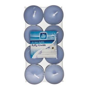 Pack of 16 Fluffy Towels Tea Lights