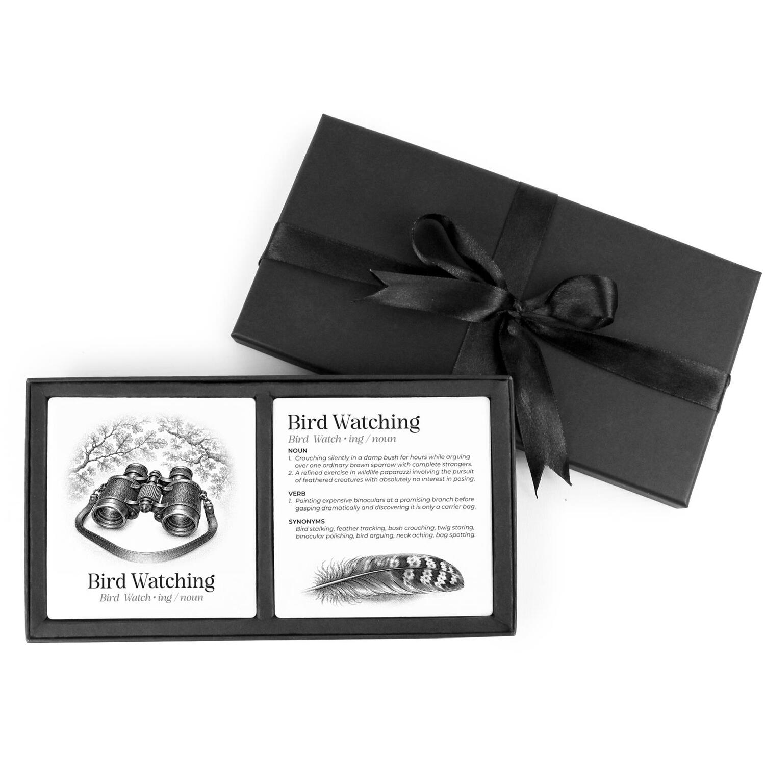 Image of Bird Watching Definitions Ceramic Coasters Gift&hellip;