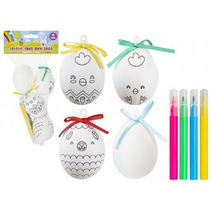 Set of 16 Colour Your Own Eggs