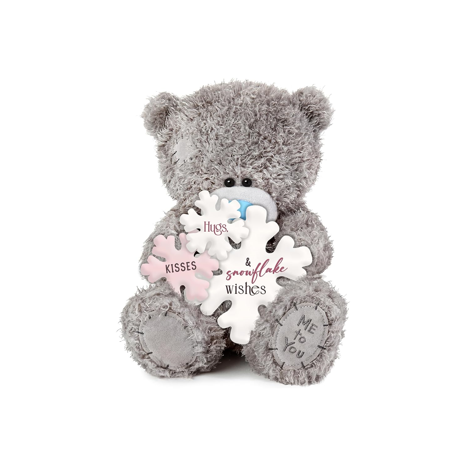 B&Q - Tatty Teddy Bear Holding Hugs & Kisses Snowflakes21Cm High Official Collection - Image 4