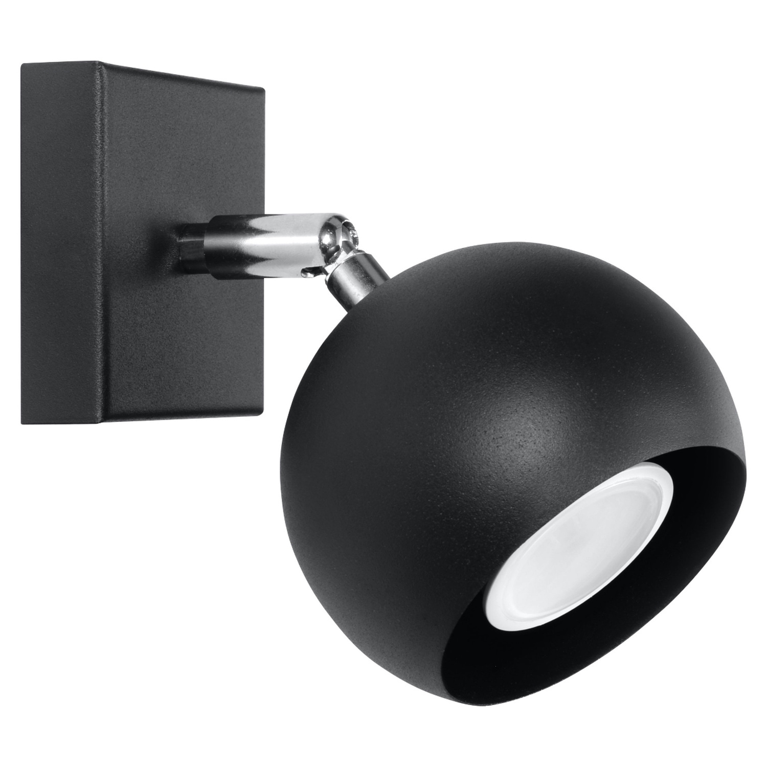 Sollux Lighting Wall Lamp Oculare White - Black