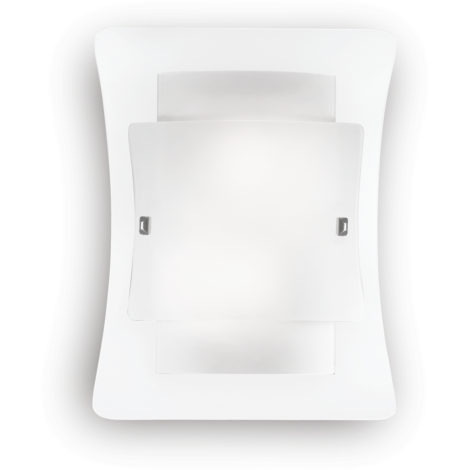 Ideal Lux Lighting Triplo Wall Light Glass - Glass