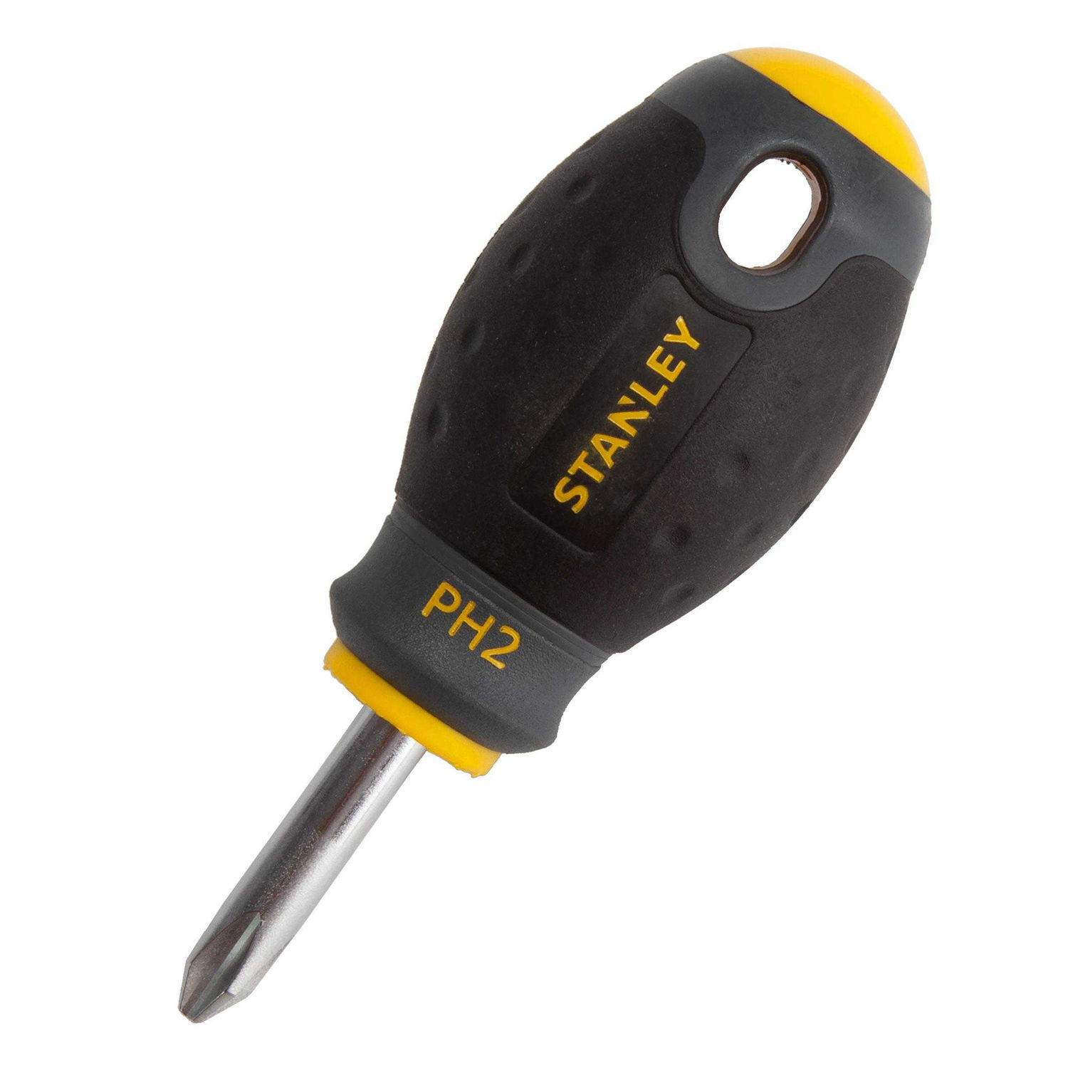 Stanley Fatmax Stubby Phillips Head Screwdriver - Black/Yellow