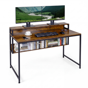 Costway Computer Desk with Storage Shelf