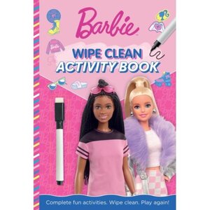 Barbie Wipe Clean Book Activity Book