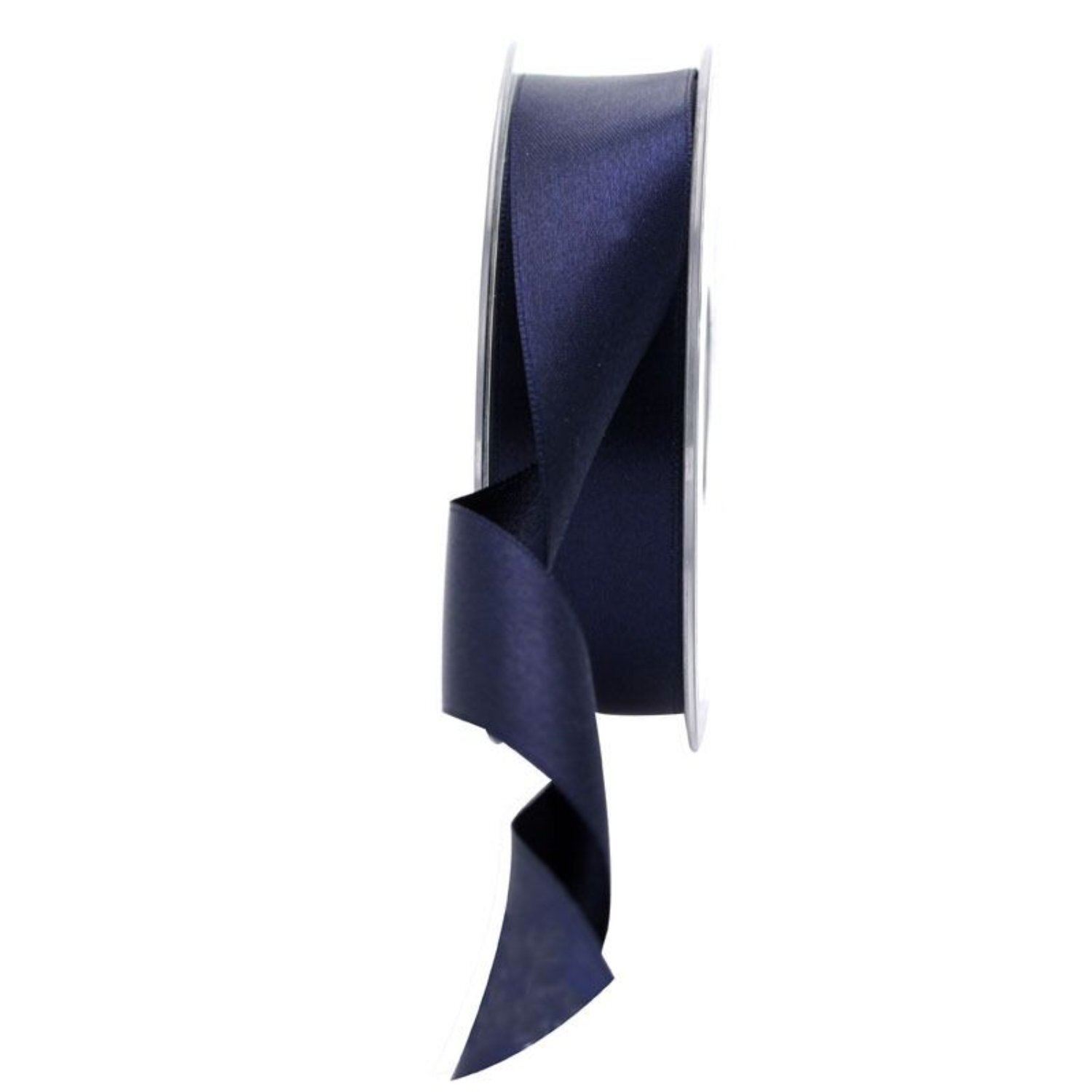 Kdmd Unisex Navy Blue Satin Ribbon 25Mm 2 Pack - Image 2