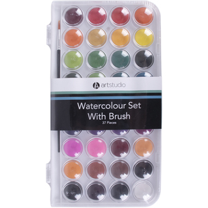 Art Studio Watercolour Set With Brush
