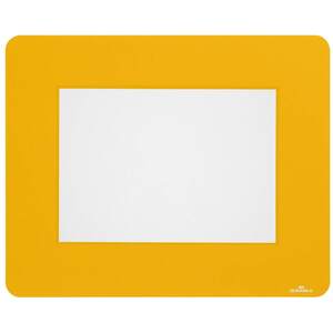 Adhesive Non Slip Floor Frame Label Holder - 10 Pack - A5 Yellow