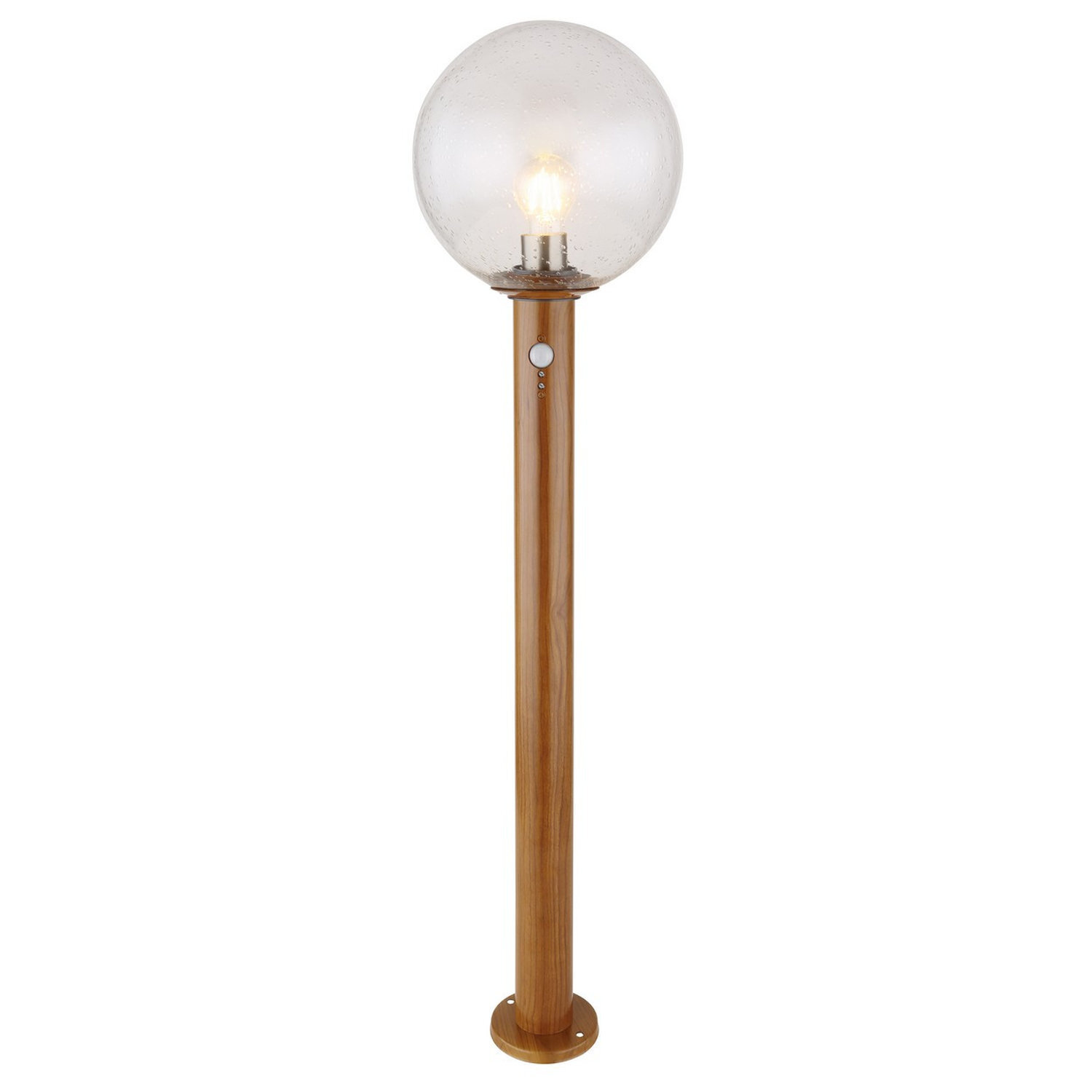 Globo Lighting Ossy Bollard Light Wood
