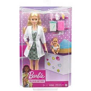 Barbie Baby Doctor Playset with Blonde Doll - GVK03