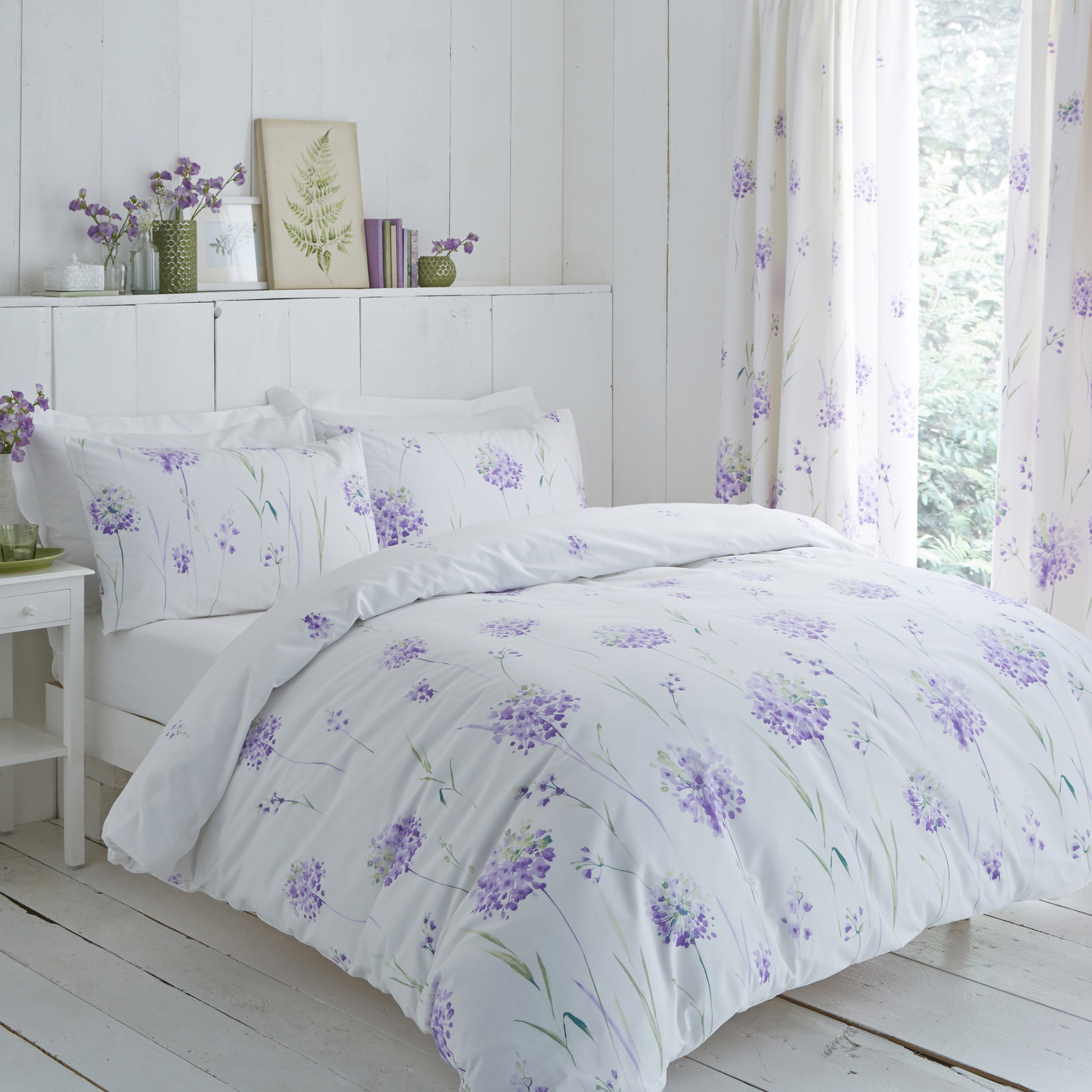 Kendal Lilac Duvet Cover Set