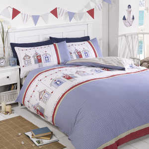 Beach Hut Duvet Set