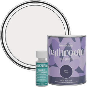 Rust-Oleum Bathroom Tile Paint in Gloss Finish - Fleur 750ml