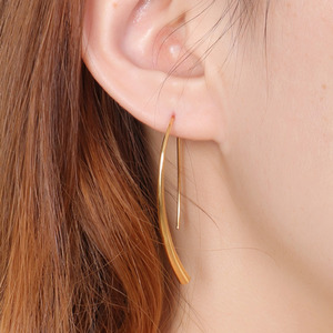 Skinny Drop Design Earrings