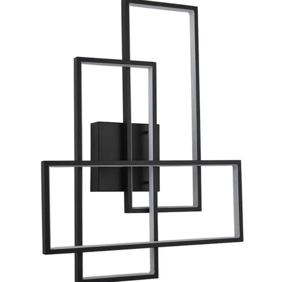 LED Black Wall Light