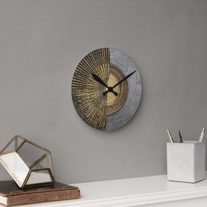 Abstract art wall clock