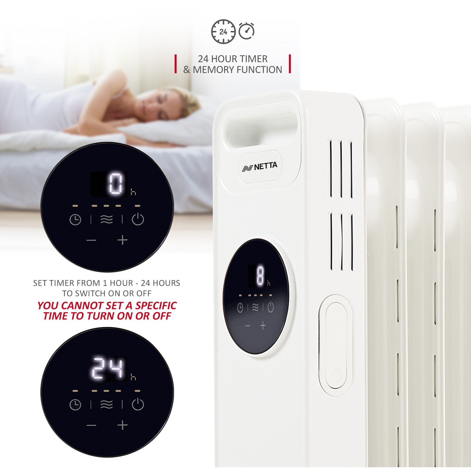 Orbegozo Rad 2010 Termosifone A Olio 2000W - 9 Elementi Caldo Silenzioso Per La Casa