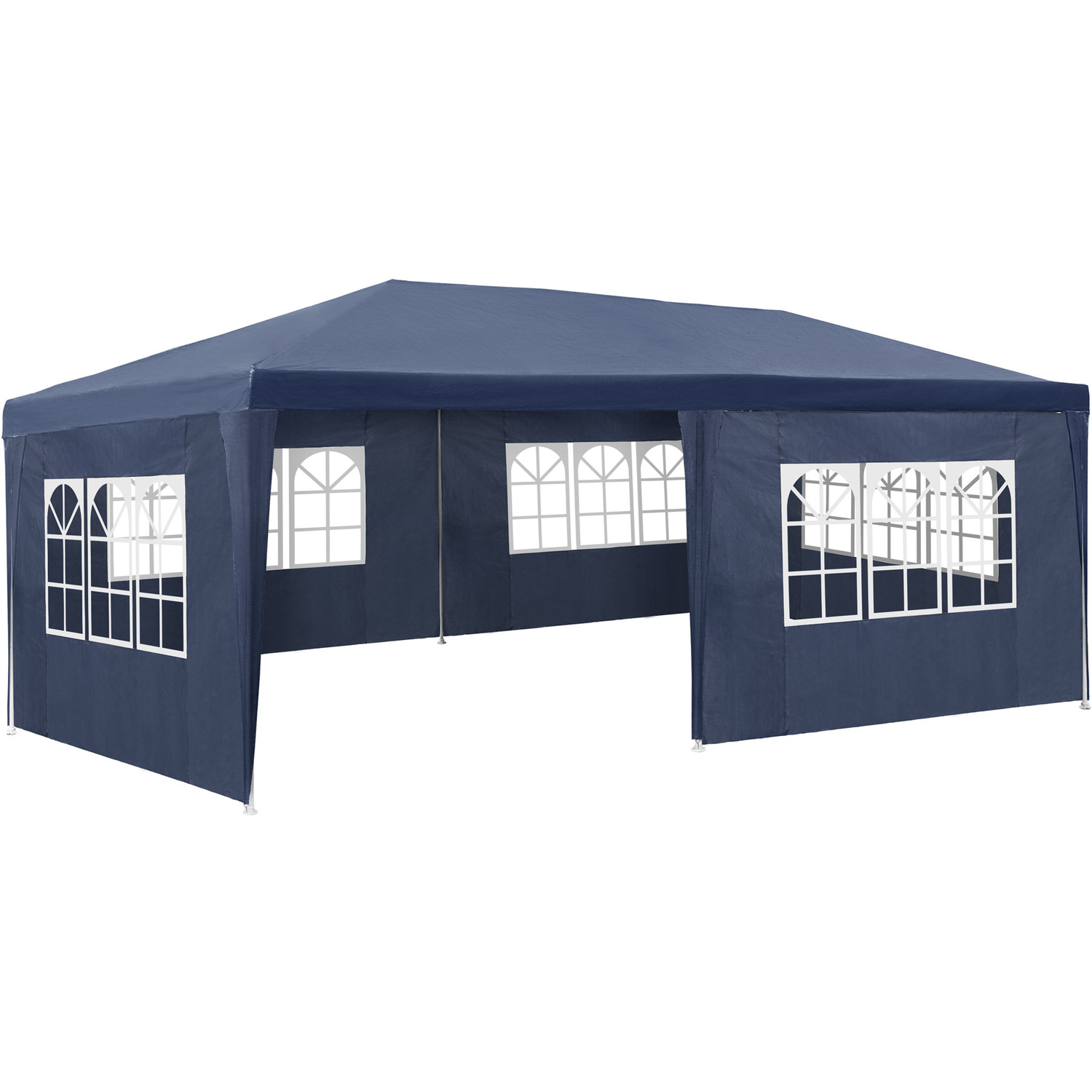 TECTAKE - Gazebo Vivara 6X3M With 5 Side Panels - Blue thumbnail