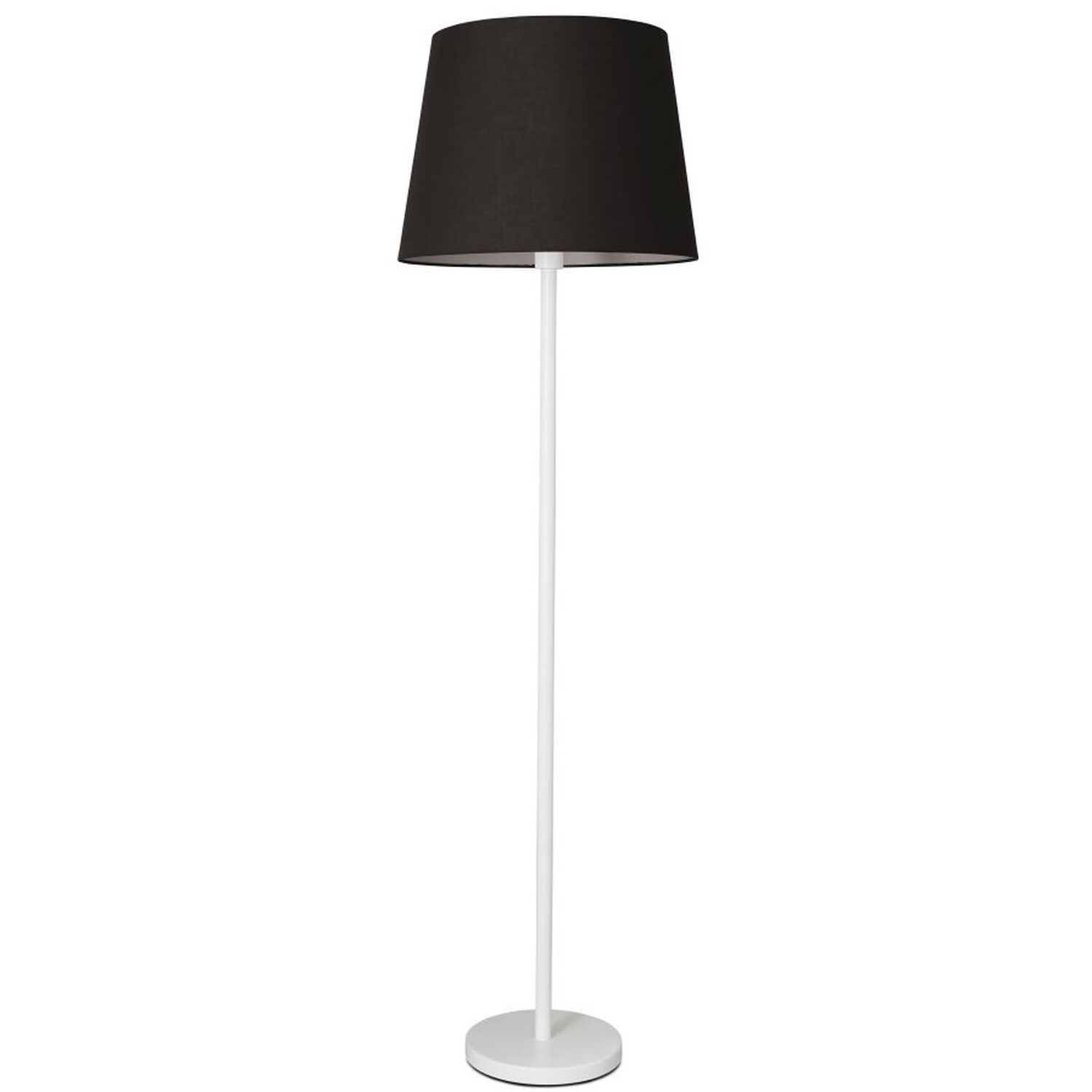 Image of Charlie White Floor Lamp with Tapered&hellip;