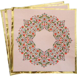 Persian Party Napkins Pink