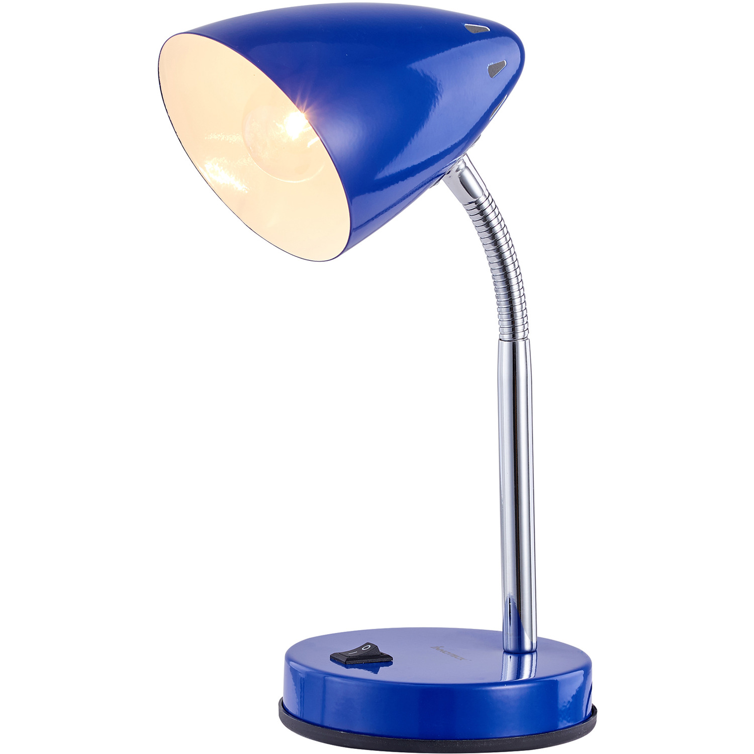 Adjustable Cone Desk Lamp - Blue