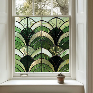 Acerno Art Deco Stained Glass Window Film