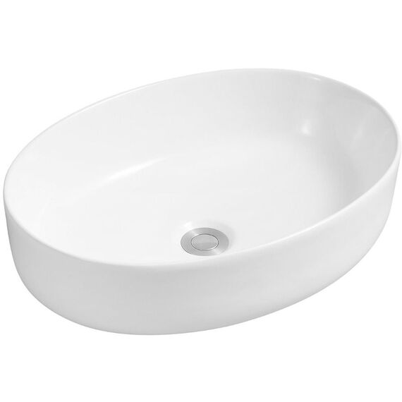 Ceramic Vert Oval Countertop Basin