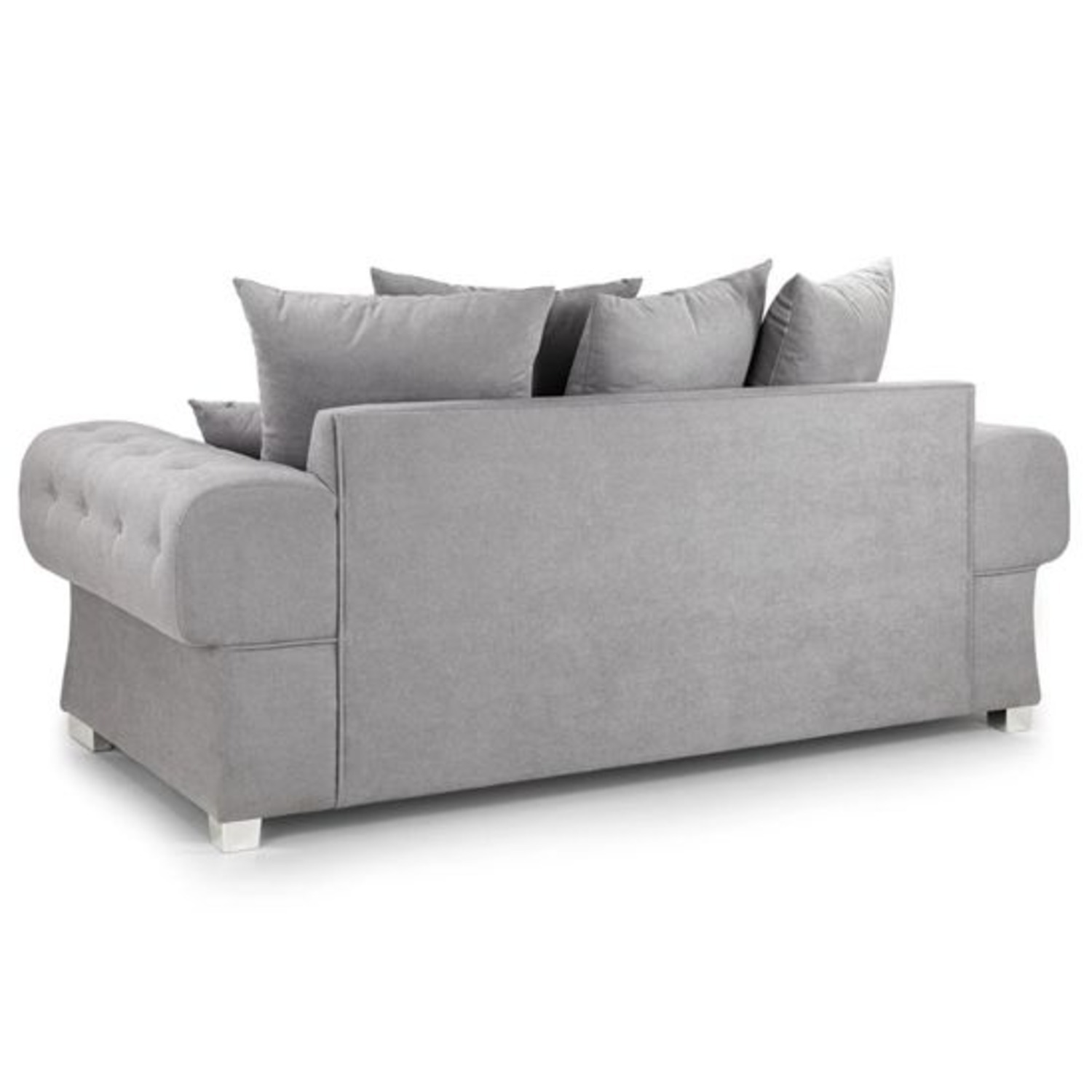 Verona 3 Seater Sofa Bed Scatterback - Grey