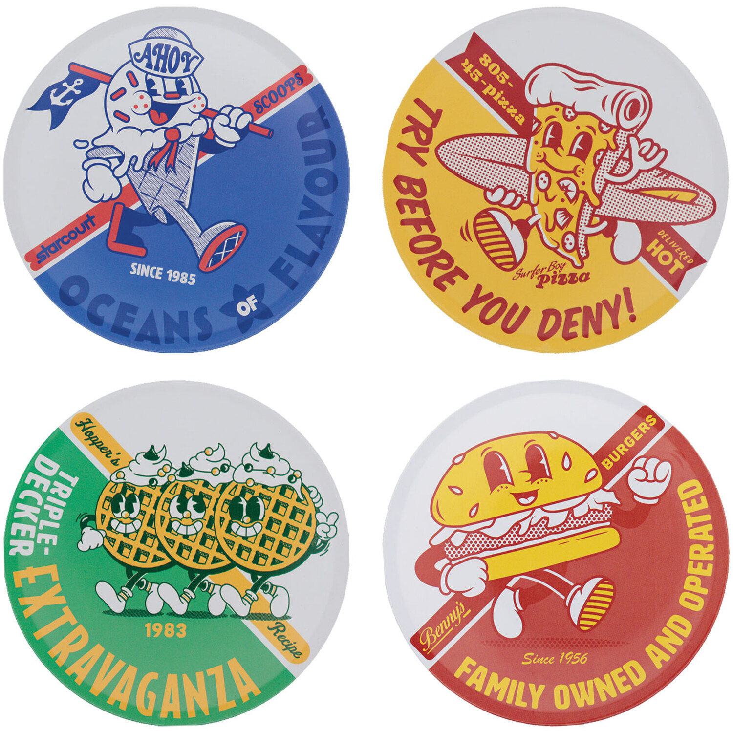 Image of Stranger Things Set of 4 Coasters&hellip;