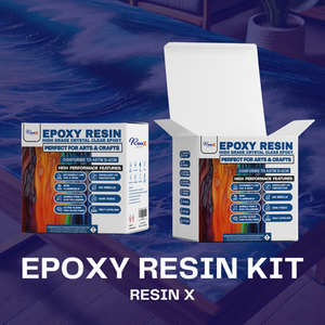 RESIN X Epoxy Resin Full Kit - Best Crystal Clear Epoxy for Arts and Crafts