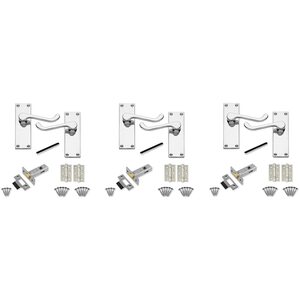 Victorian Scroll Latch Door Handles Latches And Hinges