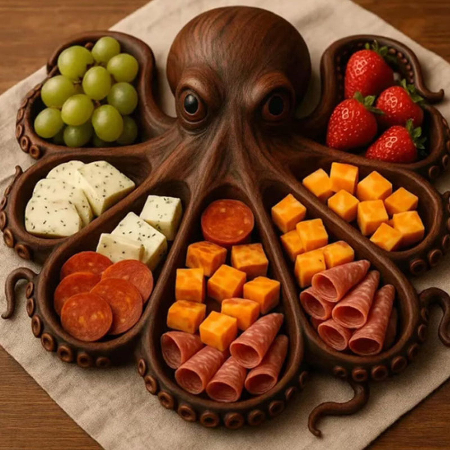 Kitchen Animal-Shaped Cooked Food Platter