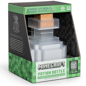 Minecraft Potion Bottle Illuminating Colour Changing Collector's Replica