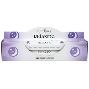Elements Relaxing Incense Sticks Set Of 6 Packs