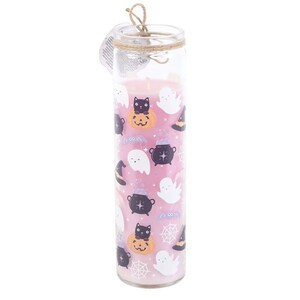 Spooktacular Candy Apple Tube Candle