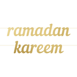 Ramadan Kareem Letter Banner G