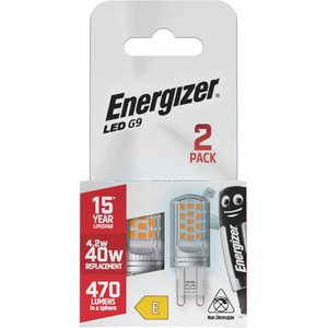 Energizer LED G9 470lm 6500K Light Bulb