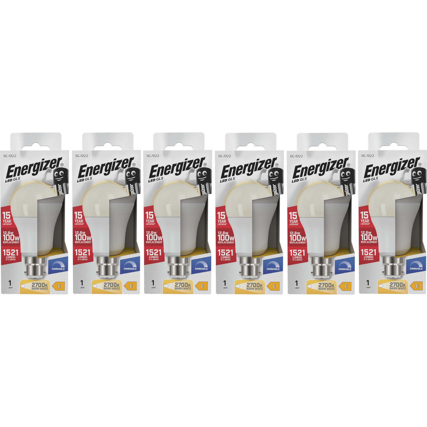 Image of Energizer LED GLS B22 1521lm 2700K&hellip;