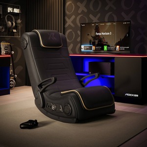 X Rocker Sentinel 4.1 Bluetooth Audio Floor Rocker Gaming Chair