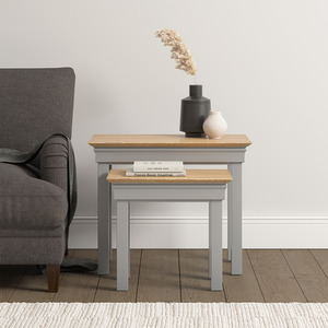 Bordeaux Nest of 2 Tables (Fully Assembled)