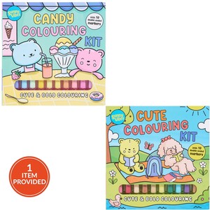 Candy or Cute Colouring Kit